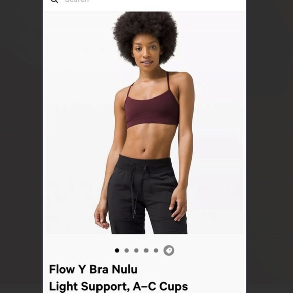 SOLD Lululemon Flow Y Nulu Bra - Picture 3 of 4